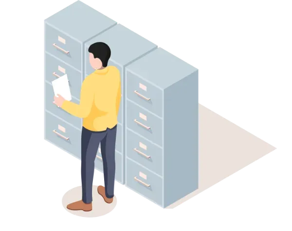 月に2回まとめて郵便物を転送する様子